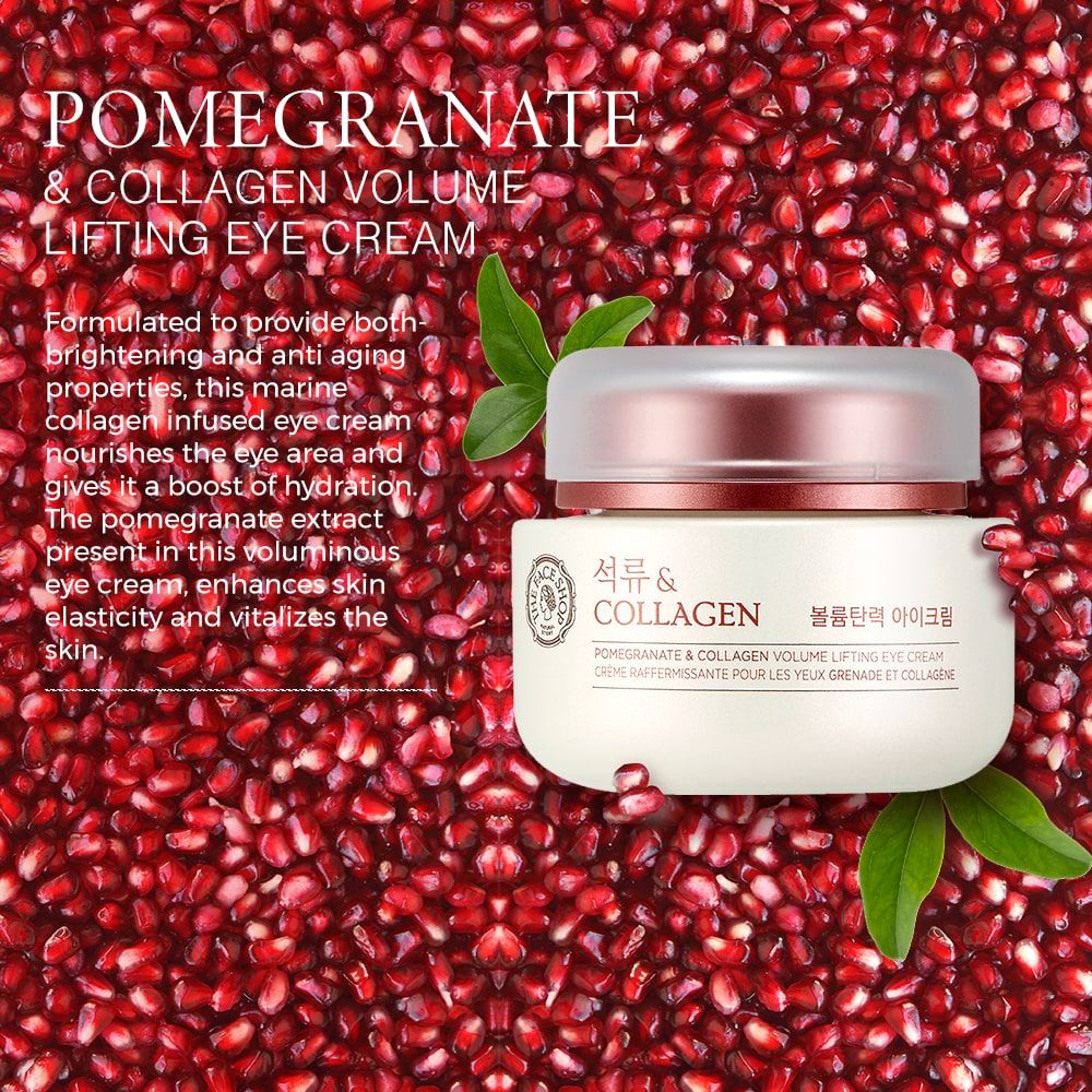 The FaceShop - Pomegranate & Collagen Volume Lifting Eye Cream 50ml - Image 2