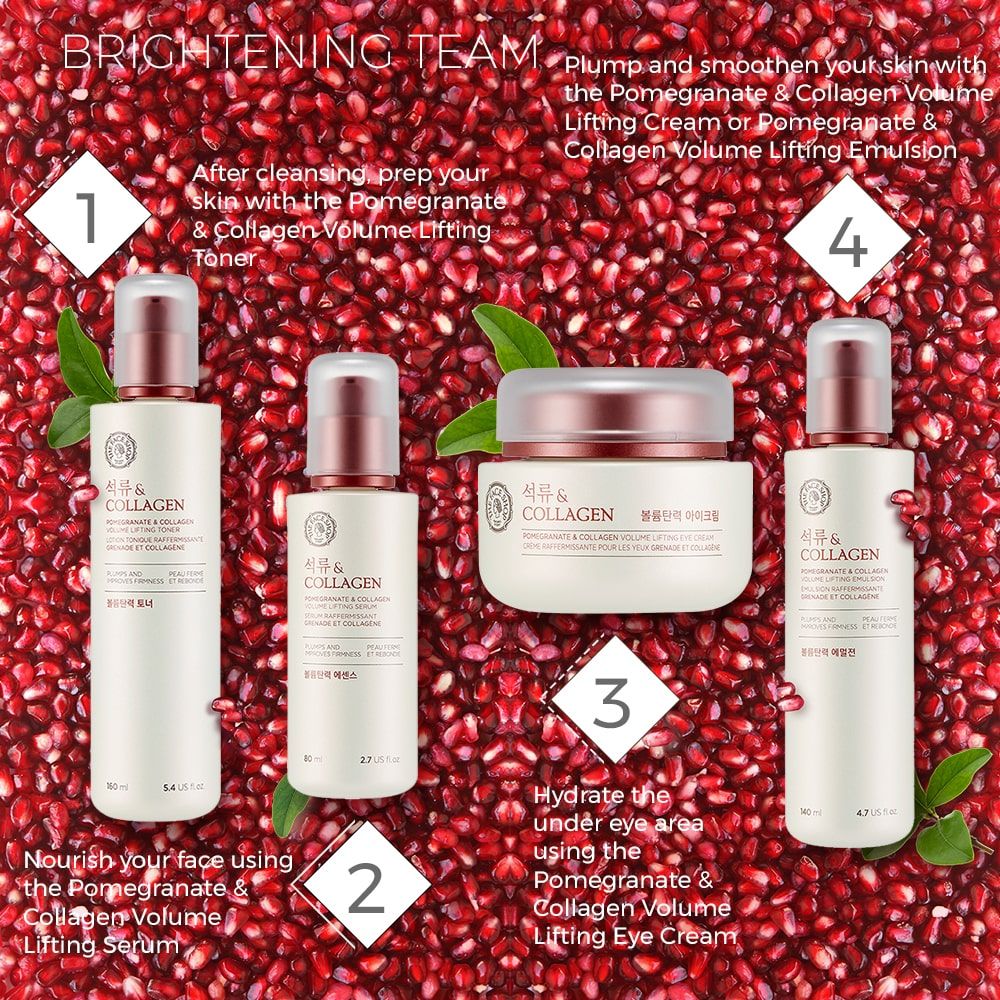 The FaceShop - Pomegranate & Collagen Volume Lifting Eye Cream 50ml - Image 5
