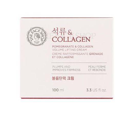 The FaceShop - Pomegranate & Collagen Volume Lifting Cream 100ml - Image 2