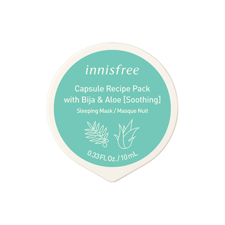 Innisfree - Capsule Recipe Pack Sleeping Mask 10ml Bija & Aloe