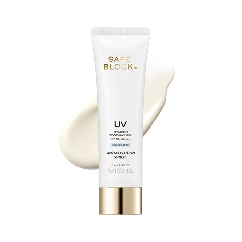 Missha - Safe Block UV Hyalron Soothing Sun SPF 50++ Cooling Drop 50ml