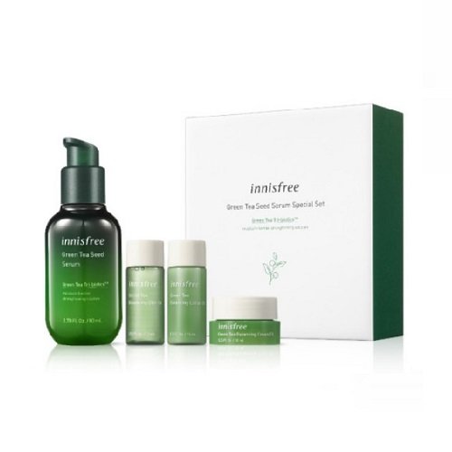 Innisfree - Green Tea Seed Serum Set (4 Items)