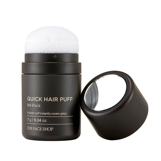 The FaceShop - Quick Hair Puff 04 Black 7g