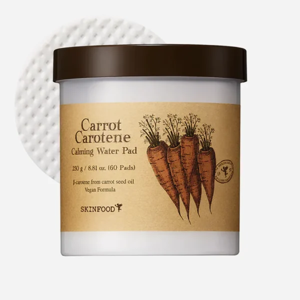 Skin Food – Carrot Carotene Calming Water Pad 60 EA