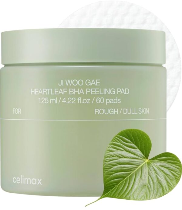 Celimax – Ji Woo Gae Heartleaf BHA Peeling Pad 125ml 60 pcs