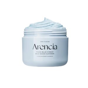 Arencia – Fresh Blue Hyssop Rice Mochi Cleanser 120g