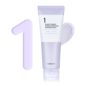 Numbuzin – No. 1 Purple Complex Moisture Balancing Soothing Cream 100ml