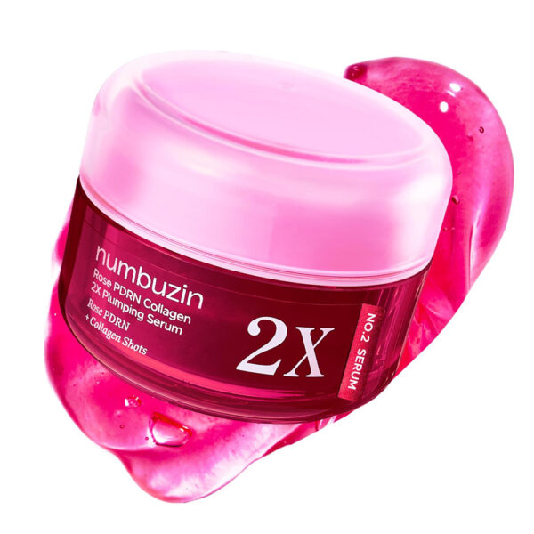 Numbuzin – No.2 Rose PDRN Collagen 2X Plumping Serum 30ml