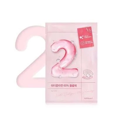 Numbuzin – No.2 Water Collagen 65% Voluming Mask Sheet