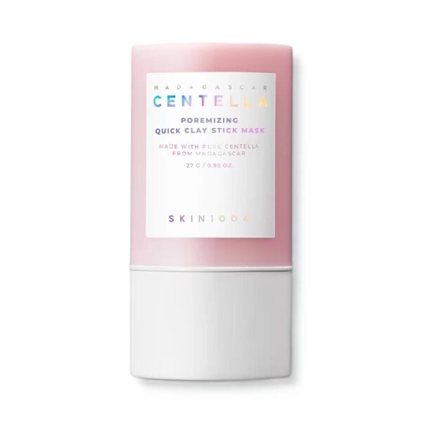 A smooth stick mask with 5 kinds of clays (18% Kaolin) and fine Red bean powder to soak up excess sebum and tightens enlarged pores