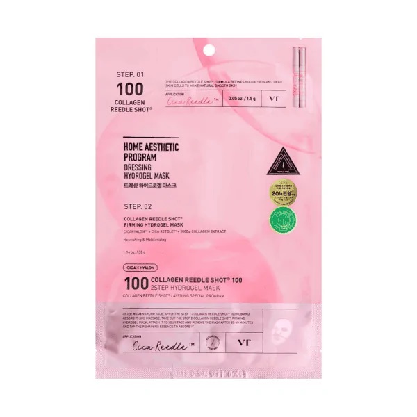 VT – Collagen Reedle Shot 100 2Step Hydrogel Mask Set