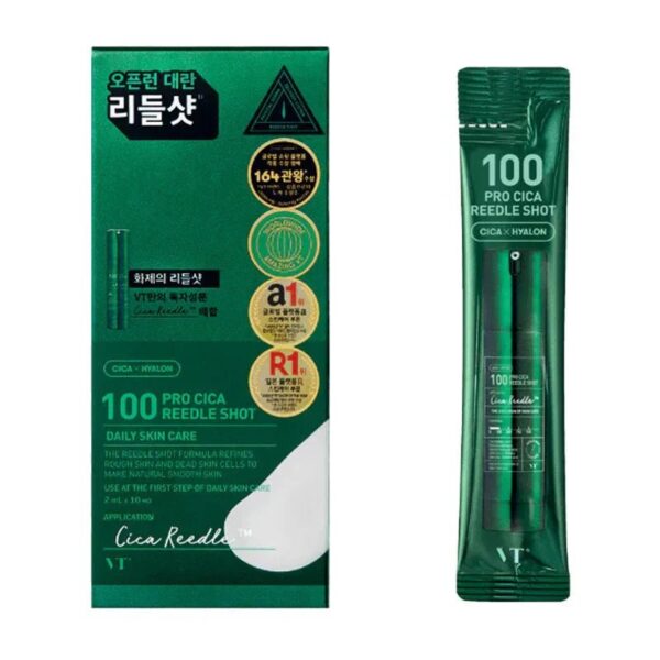 VT – Reedle Shot Pro Cica 100 Stick 2ml (10ea)