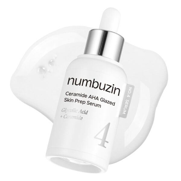 Numbuzin – No.4 Ceramide AHA Glazed Skin Prep Serum 30ml
