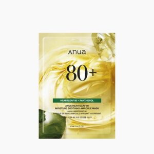 Anua – Heartleaf 80 Moisture Soothing Ampoule Mask 27ml