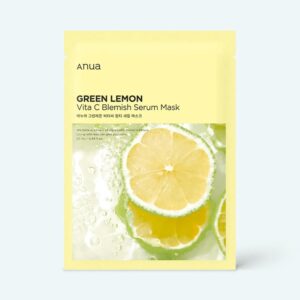 Anua – Green Lemon Vita C Blemish Serum Mask Sheet 25ml