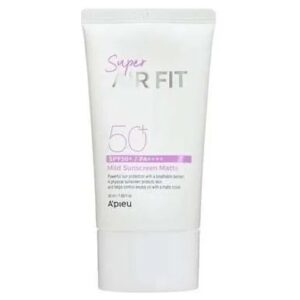 Apieu – Super Air Fit Mild Sunscreen Matte Ex 50ml (Exp 20250828)