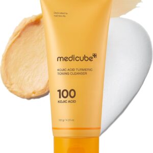 Medicube – Kojic Acid Turmeric Toning Cleanser 120g