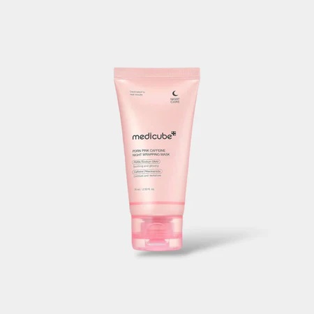 Medicube – PDRN Pink Caffeine Overnight Wrapping Mask 75ml
