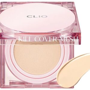 Clio – Kill Cover Mesh Glow Cushion SPF 50++++ (+Refill)4-BO Ginger