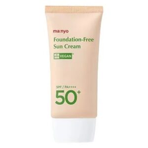 Manyo – Foundation-Free Sun Cream SPF50+ PA++++ 50ml