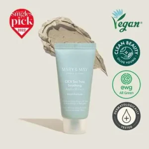 Mary & May – Cica Tea Tree Soothing Wash Off Mask 30g