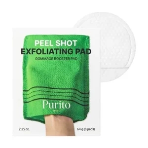 Purito – Peel Shot Exfoliating Pad Gommage Booster Pad 8 Pads