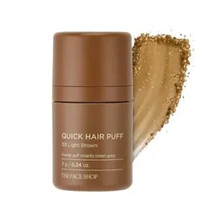 The FaceShop – Quick Hair Puff 03 Light Brown 7g