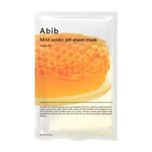 Abib – Mild acidic pH sheet mask Honey fit 30ml