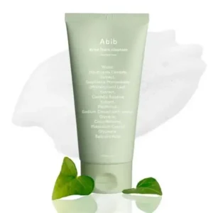 Abib – Pore Clay Pack Cleanser Heartleaf Charcoal Foam 120ml