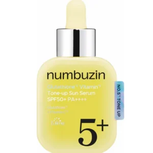 Numbuzin – No. 5+ Glutathion Vitamin Tone-up Sun Serum 30ml