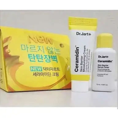 Dr. Jart – Ceramidin Sample Kit(Toner 15ml + Cream 7ml)